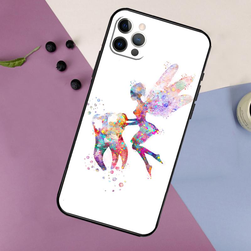 The Dentist Tooth Phone Case For iPhone 16 15 14 13 12 11 17 Pro Max 13 mini 16 Plus 16e 17 Air Bumper Cover