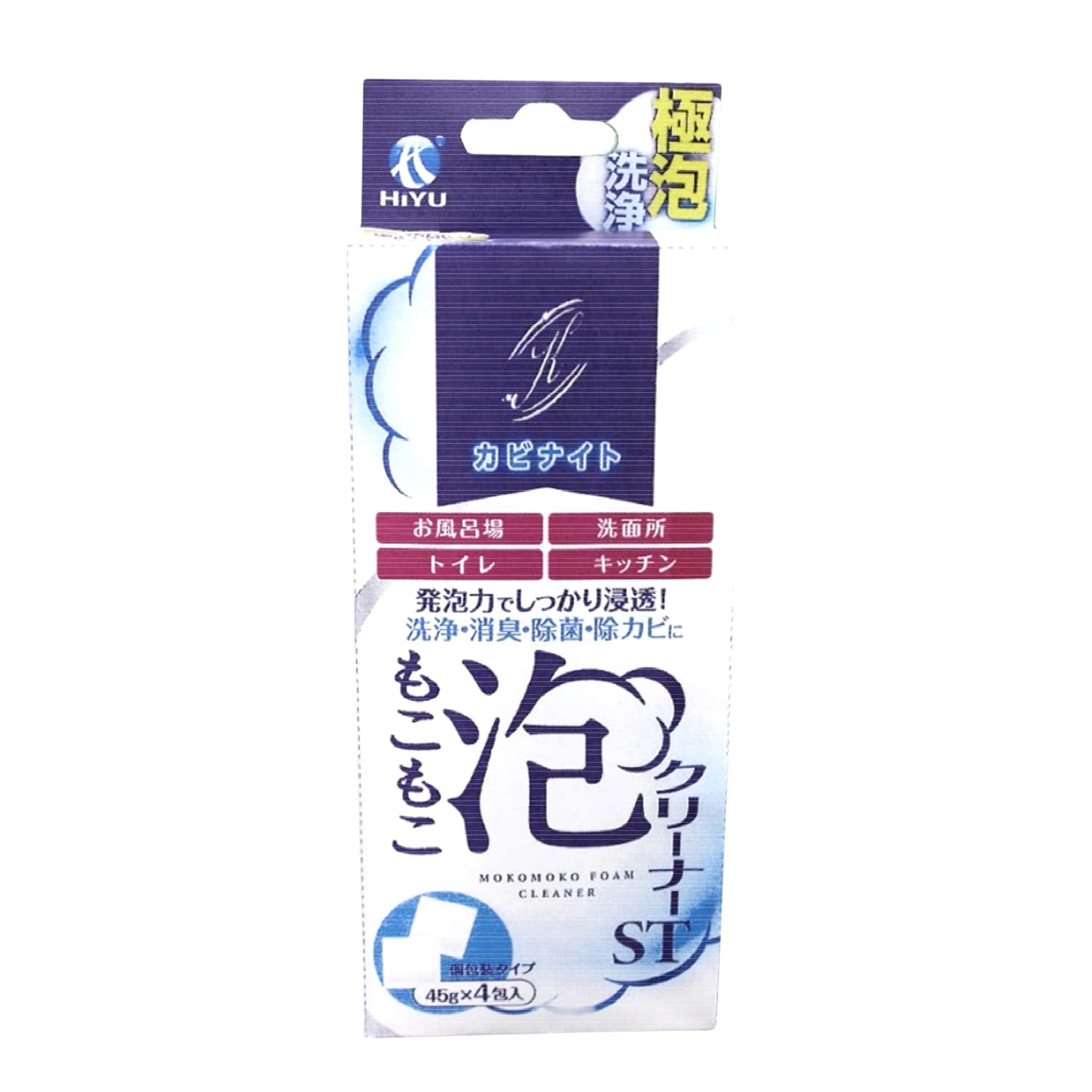

HIYU Kabinite Fluffy Foam Cleaner ST 45 г x 4 пакета