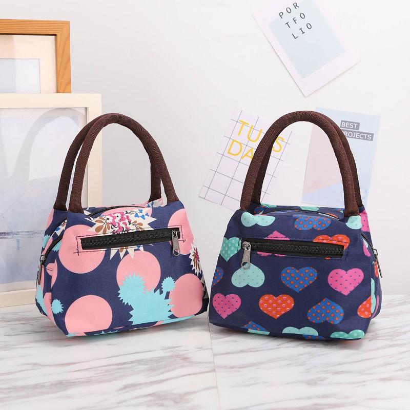 Womens Mini Tote Bag Crossbody Phone Pouch Lightweight Oxford Fabric Handheld Purse Work Daily Use