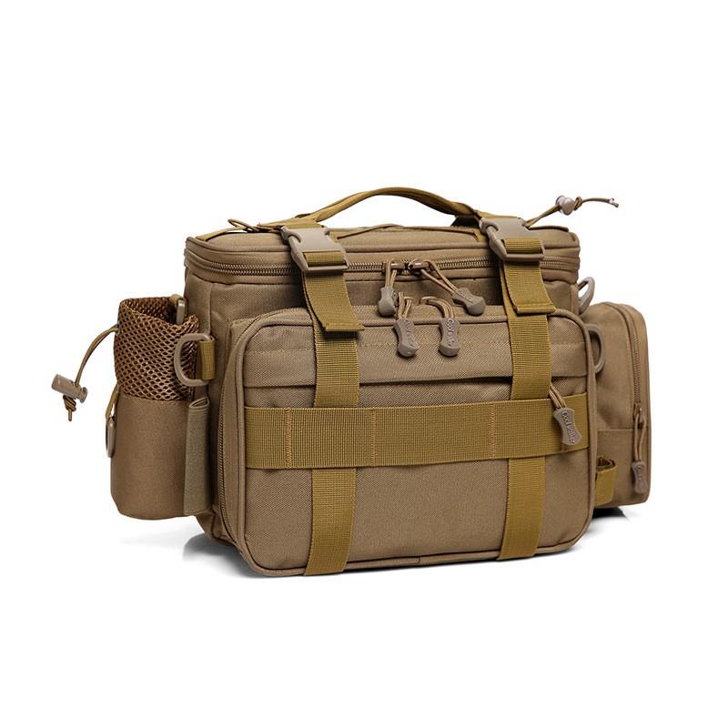Multi-Functional Outdoor Fishing Waist Pack Waterproof Nylon Tackle Bag Lure Hiking Camping Cycling
