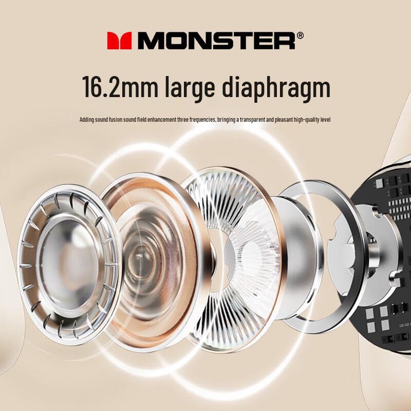 Monster XKO07 True Wireless Ear-hook Sports Earbuds