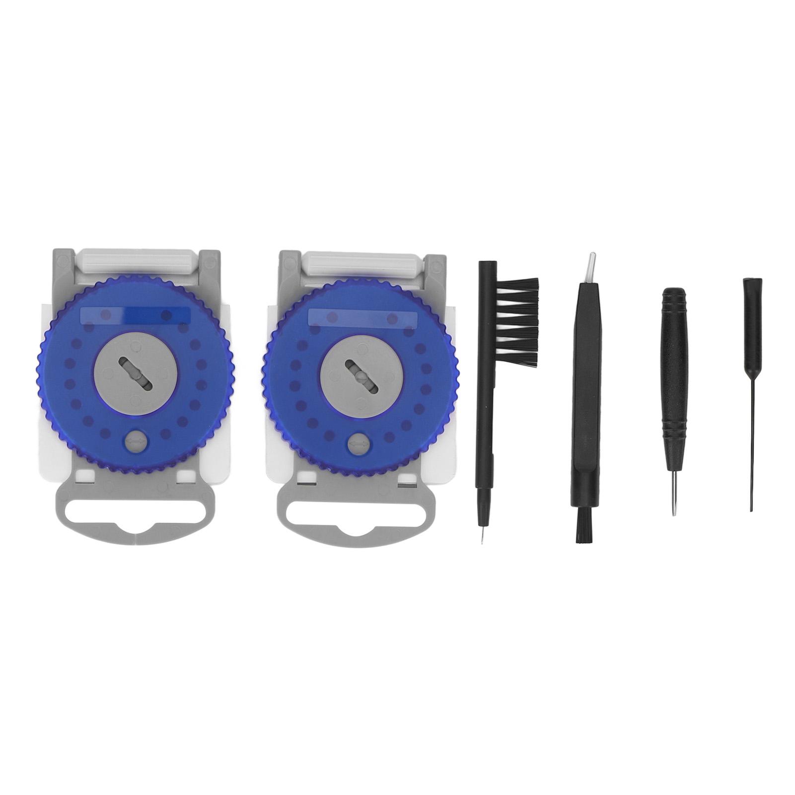 

Hearing Amplifier Wax Guards Dust Proof Portable Earwax Filters Covers Moistureproof Hearing Amplifier Clean Tool Blue синій
