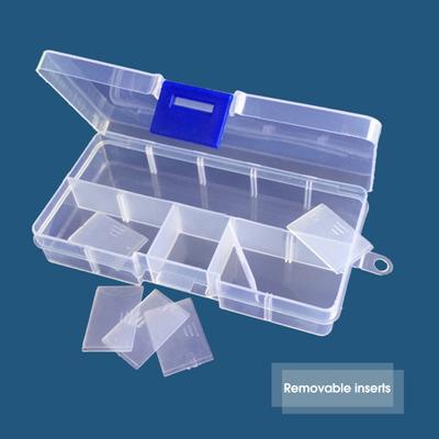 Caja organizadora de joyas, antideformada, impermeable, compacta, práctica, ranura desmontable, almacenamiento de artesanía fina para oficina