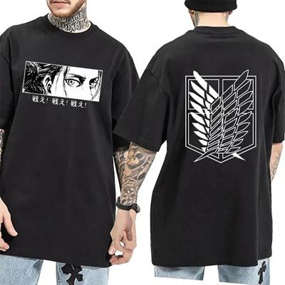 New Anime Print T Shirt Unisex's WoUnisex Fashion Personality Round Neck Short Sleeve Summer Casual Cozy Tee Shirt