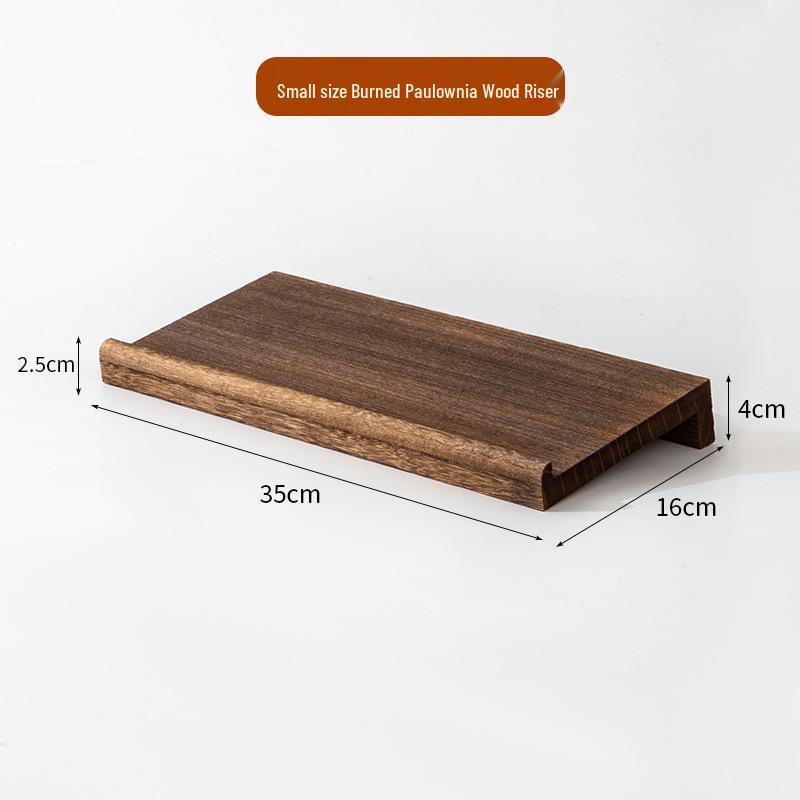

Solid Wood Keyboard Riser & Stable Desktop Storage Stand