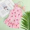Spring/Summer Pet Suspender Dress for Dogs and Cats - Bichon & Teddy Print