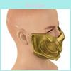 Nueva Máscara de Látex de Media Cara de Scorpion de Mortal Kombat 11 Para Disfraz de Cosplay de Halloween
