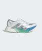 adidas Adizero Adios Pro 4 - White:Matte Silver:Glory Green (JR6354)