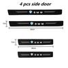 Car Threshold Scuff Plate Carbon Fiber Sill Protector Stickers For BMW M x5 e70 e91 f11 f30 f31 f10 x3 f25 e30 e46 Accessories CE6