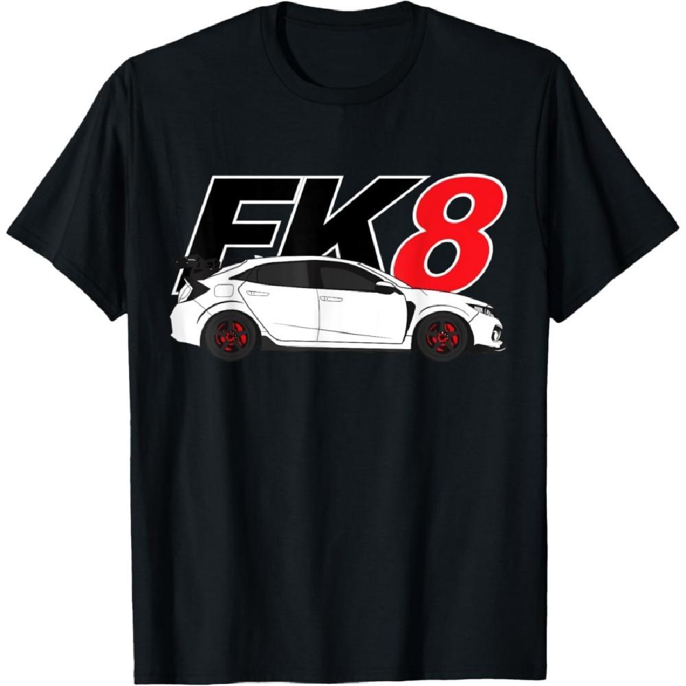 Футболка для JDM тюнинг-кара fk8 XXXXXL чёрный