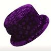 1PC Elegant Floral Printed Women's Bucket Hat with Butterfly Buckle, Lightweight and Warm, Ideal Mother's Day Gift, Winter Hat
