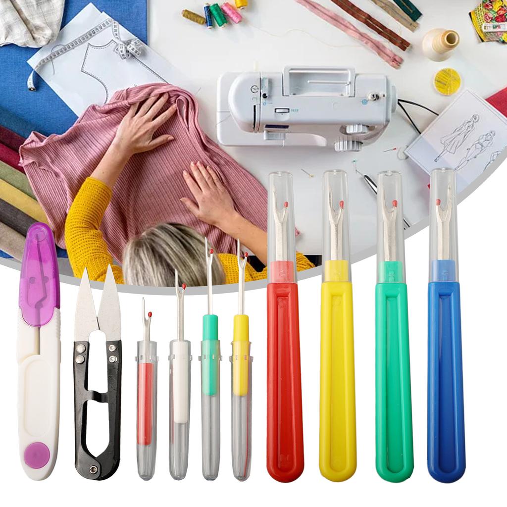 Sewing Seam Ripper Kit Blue Sewing Stitch Thread Unpicker Cutter Remover For Sewing Crafting Needlework Embroidery Tool