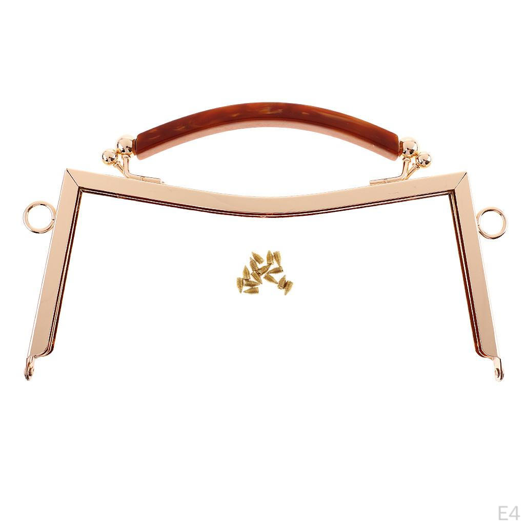 Purse Bag Metal Arch Clasp