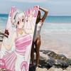 Super S-Sonicos Manga Anime Beach Towel Colorful Bath Towels for Girl Microfiber Quick Dry Custom Sand Free Beach Yoga Spa Gym Pool