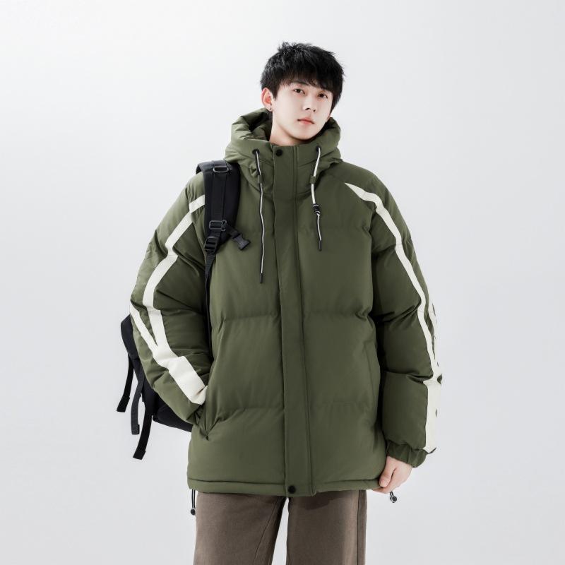 Chaquetas cálidas acolchadas de algodón, chaquetas acolchadas de algodón de invierno, chaquetas de hombre, modernas, sencillas y modernas