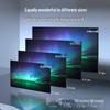 Deli 100-inch 16:9 Metal Anti-Light Fixed Frame Projector Screen