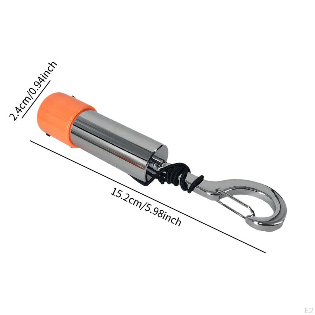 Accessori Scuba Rattle Rod Rumorosi Sottomarino Sonoro Compatto Conveniente Marino con Clip Facile