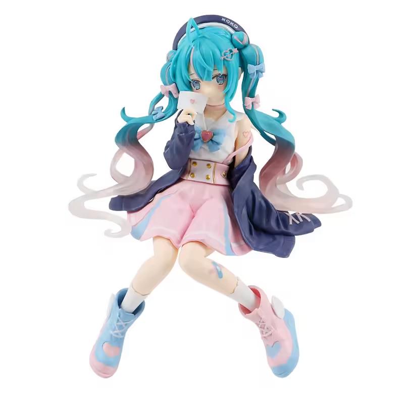 

11cm Hatsune Miku Anime Figure Fashion Subclture Miku Action Figure Christmas Gift PVC Collection Model Doll Toys