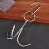 Stainless Steel Double Meat Hook for Hanging and Slaughtering