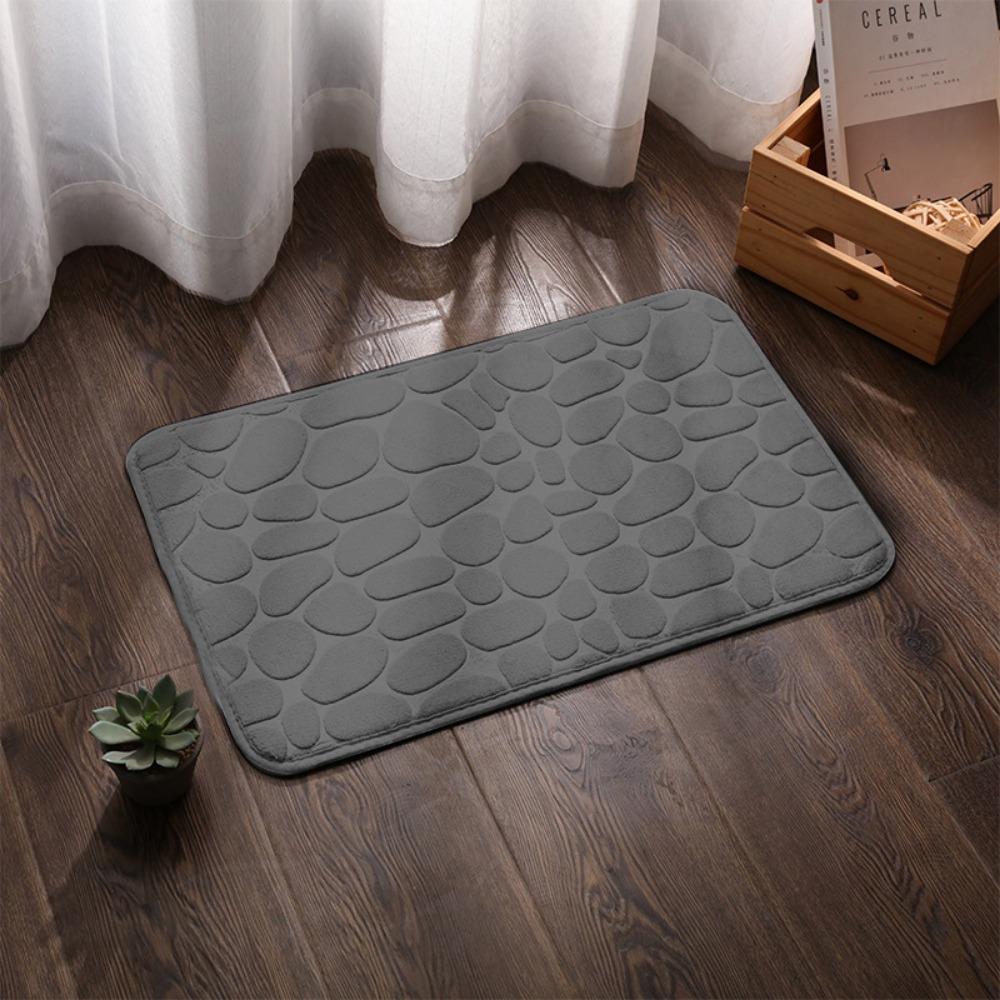 Non-slip Bathroom Bath Mat Non-slip Carpets In Wash Basin Bathtub Side Floor Rug Shower Room Doormat Memory Foam 3D Pad
