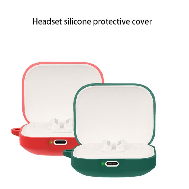 Compatible for Redmi Buds 5 Shockproof Earphone Sleeve Impact-resistant Housing Anti-dust Washable Silicone Cover Holder