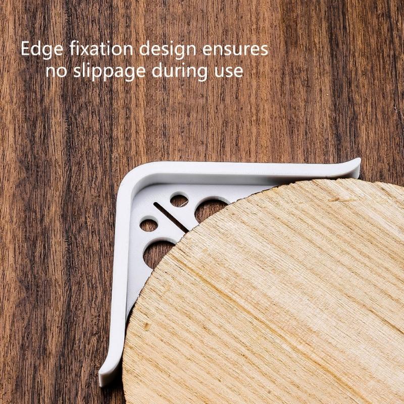 Professional Woodworking Center Locator Tool ABS Materials Ergonomic Grip Lightweight Design For Precise Drilling And Carving