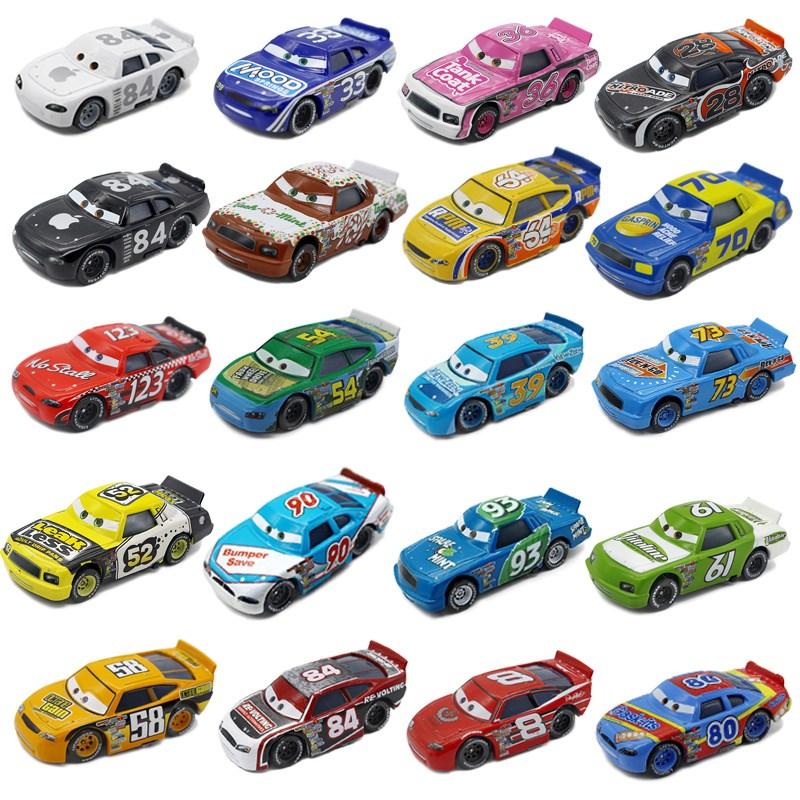 Coches de Pixar Originales 2 Coche Número Modelo de Carreras Nº 117 4 92 28 61 Metal Fundición Aleación Modelo Infantil Regalo Juguetes Colección