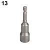 1Pc 6mm-19mm Hex Socket Sleeve Nozzle Magnetic Nut Driver Drill Bit Adapter Tool