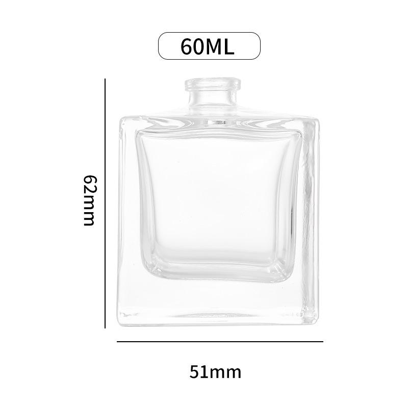 Thick-Bottom Perfume Spray Bottle - Snap-On Glass Sample