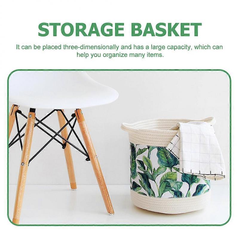 Cotton Thread Storage Basket for Home Use Multi-Function Woven Basket