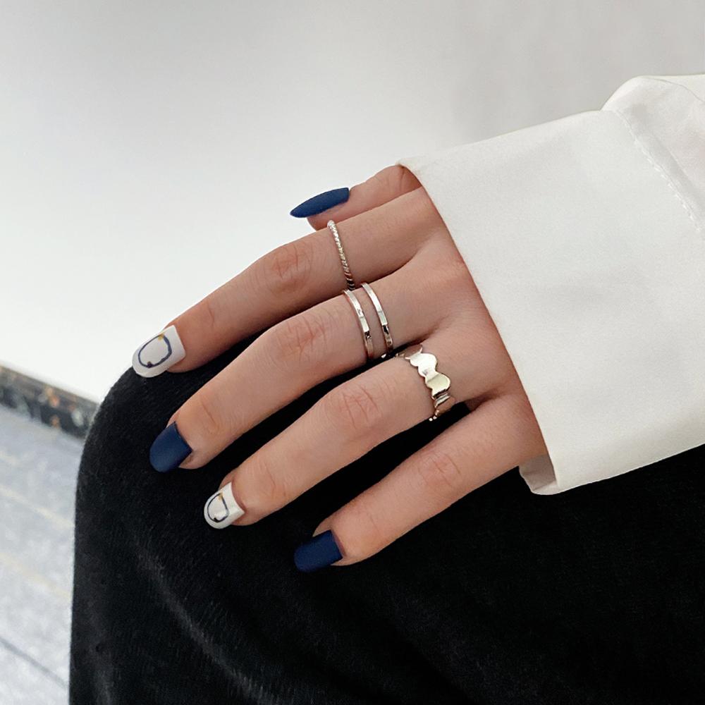 2023 frauen Freundin Passenden Mode Temperament Geometrie frauen Zubehör Koreanische Version Ring
