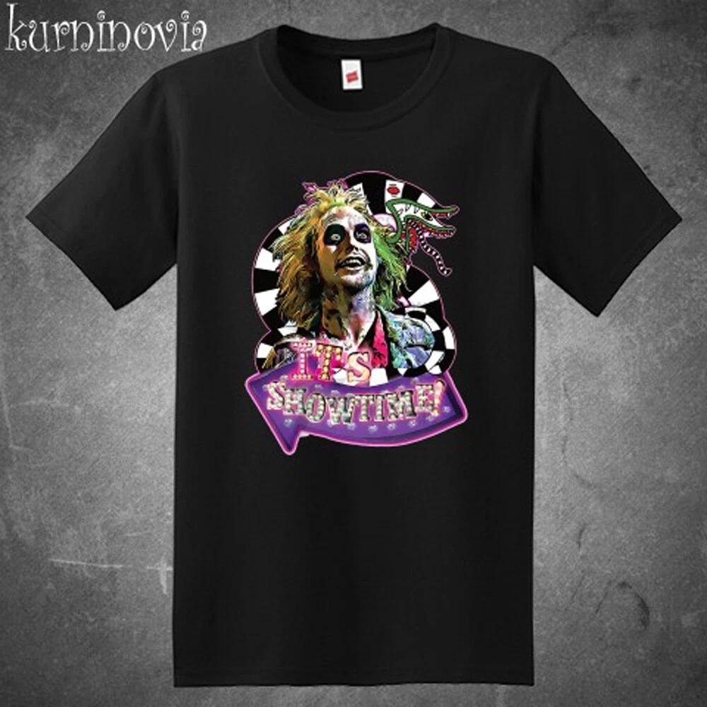 Beetlejuice It s Showtime Movie Men s Black Size S to 5XL XXXXL