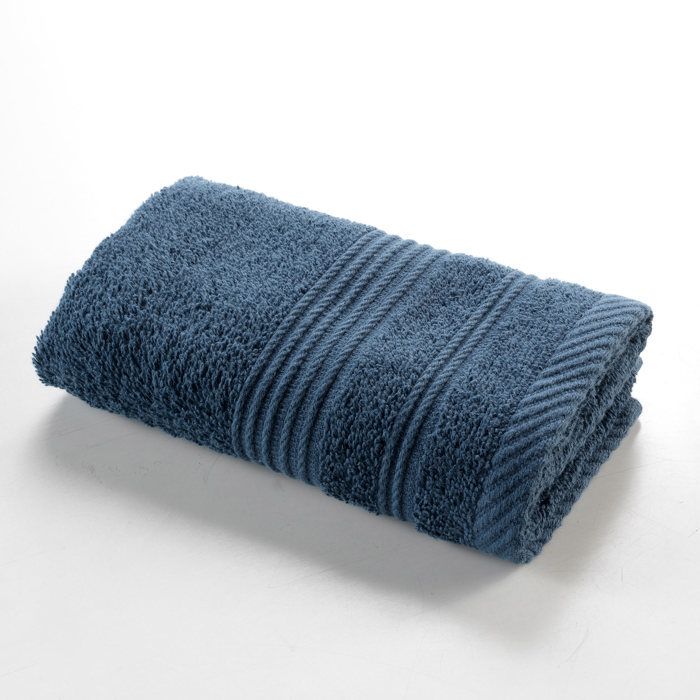 Serviette De Toilette Invite 30 X 50 Cm Tendresse Bleu Saphir