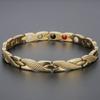 Cool Magnetic Therapy Bracelet for Man Women Waterproof Stainless Steel Snake Pattern Chain Bracelets Health Care Jewelry Gifts