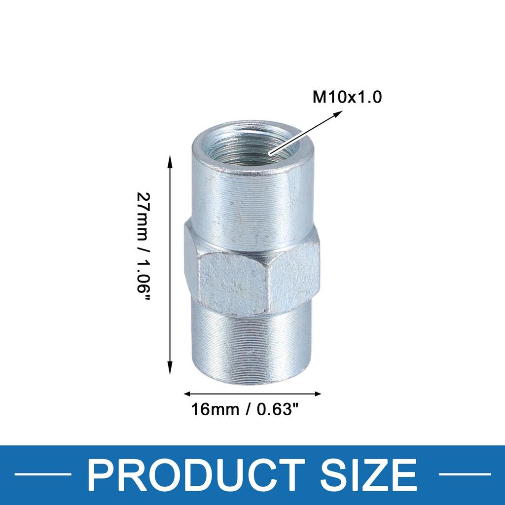 A ABSOPRO Motorcycle Brake Line Tube Fittings Durable M10x1mm for 3/16" Hydro Brake Lines