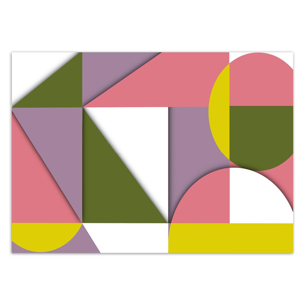 Wallpaper Geometric Shapes Abstraction