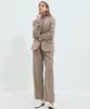 Solteuaenchokollis (Set-Up) Wool Wide Pintuck Slacks Beige 4W223V301