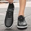 Fashion Stylish Flats Men Skateboard Footwear New Comfort Tenis Masculino Leisure Walk Male Sneakers Genuine Leather Mens Casual Shoes