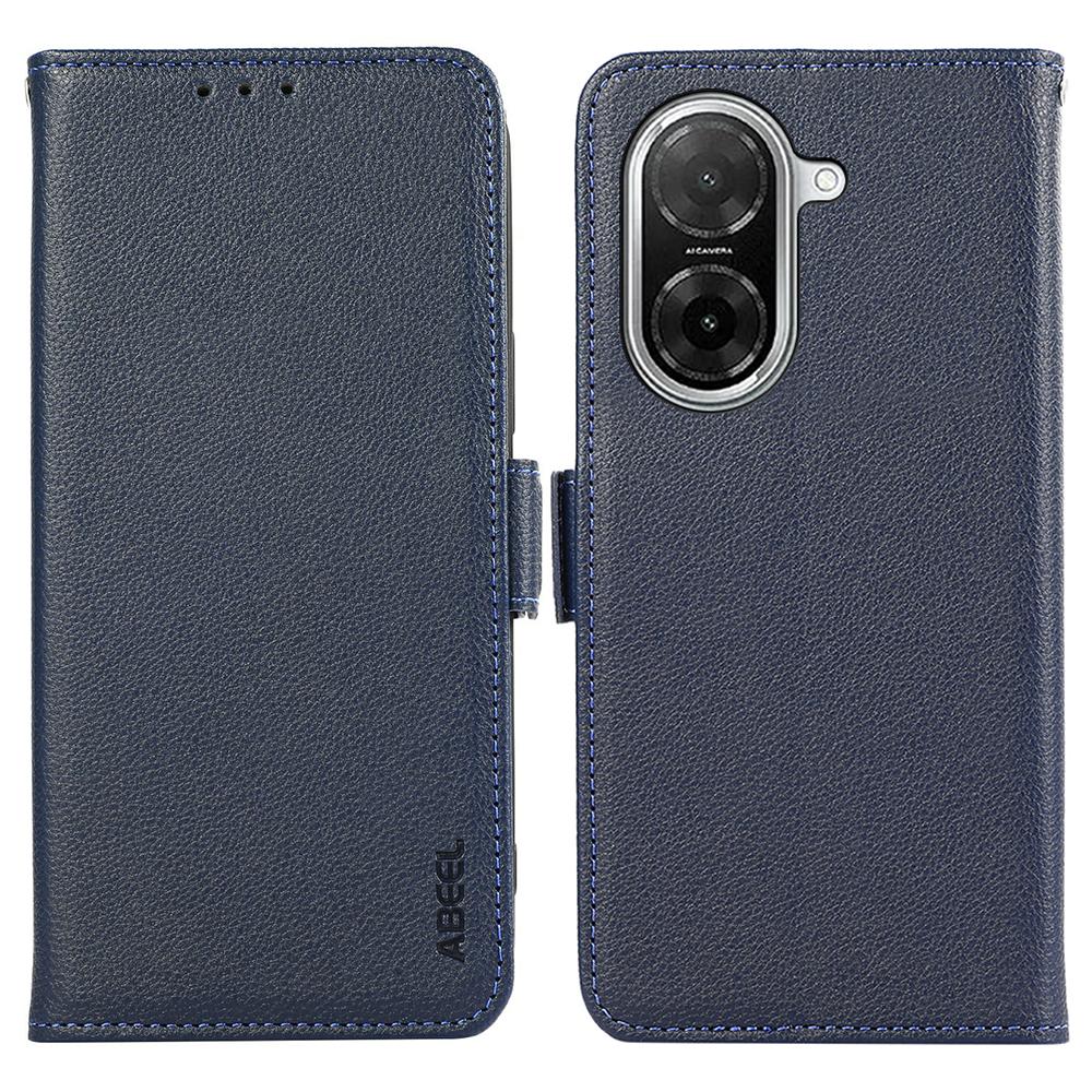 ABEEL Für Xiaomi Redmi A5 NFC (EU) (173.45*79.35*8.45mm) Hülle Leder mit Litschi-Textur RFID-Blockierung Handyhülle