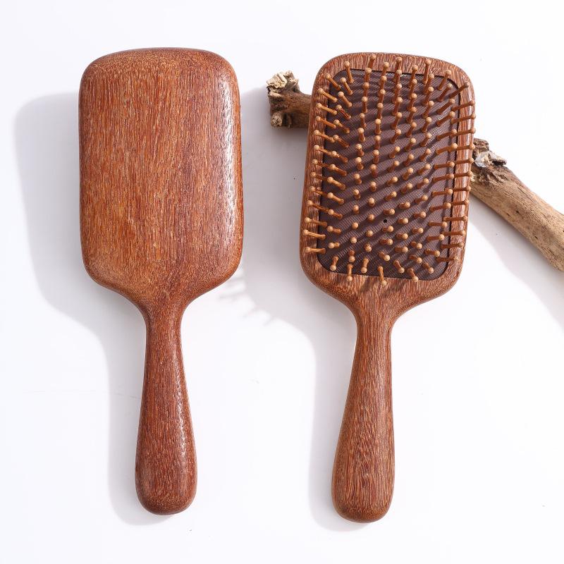 Non-Pear Wood Meridian Massage Brush: Full Body Meridian Dredging, Fat Burning, Abdomen Scraping with Pure Brass.