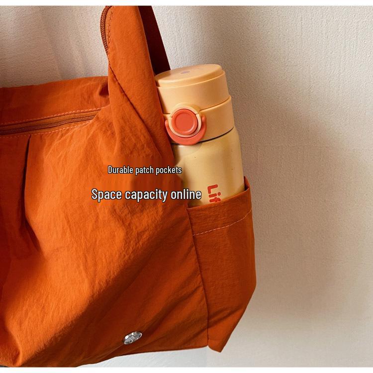 Large Capacity Women's Versatile Canvas Tote Bag - 2025 Travel & Commute Single Shoulder Bag