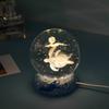 Starry Sea 3D Crystal Ball Night Light - Ocean Series Ornament & Birthday Gift