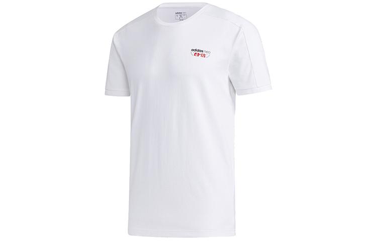 Adidas Neo T Shirts Men s White Crew Neck Moderate GK1483 M