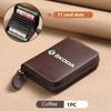 For Skoda Car Leather Wallet Motor ID Credit Card Ticket Storage Bag Octavia Superb RAPID FABIA KAMIQ KAROQ KODIAQ YETI kybf34