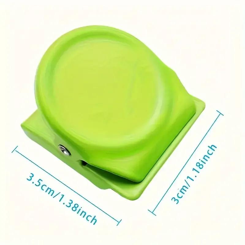 6PCS Magnetic Clips for Office & Fridge - Colorful Document & Photo Organizer, Home/Kitchen Use, Ideal Christmas Gift