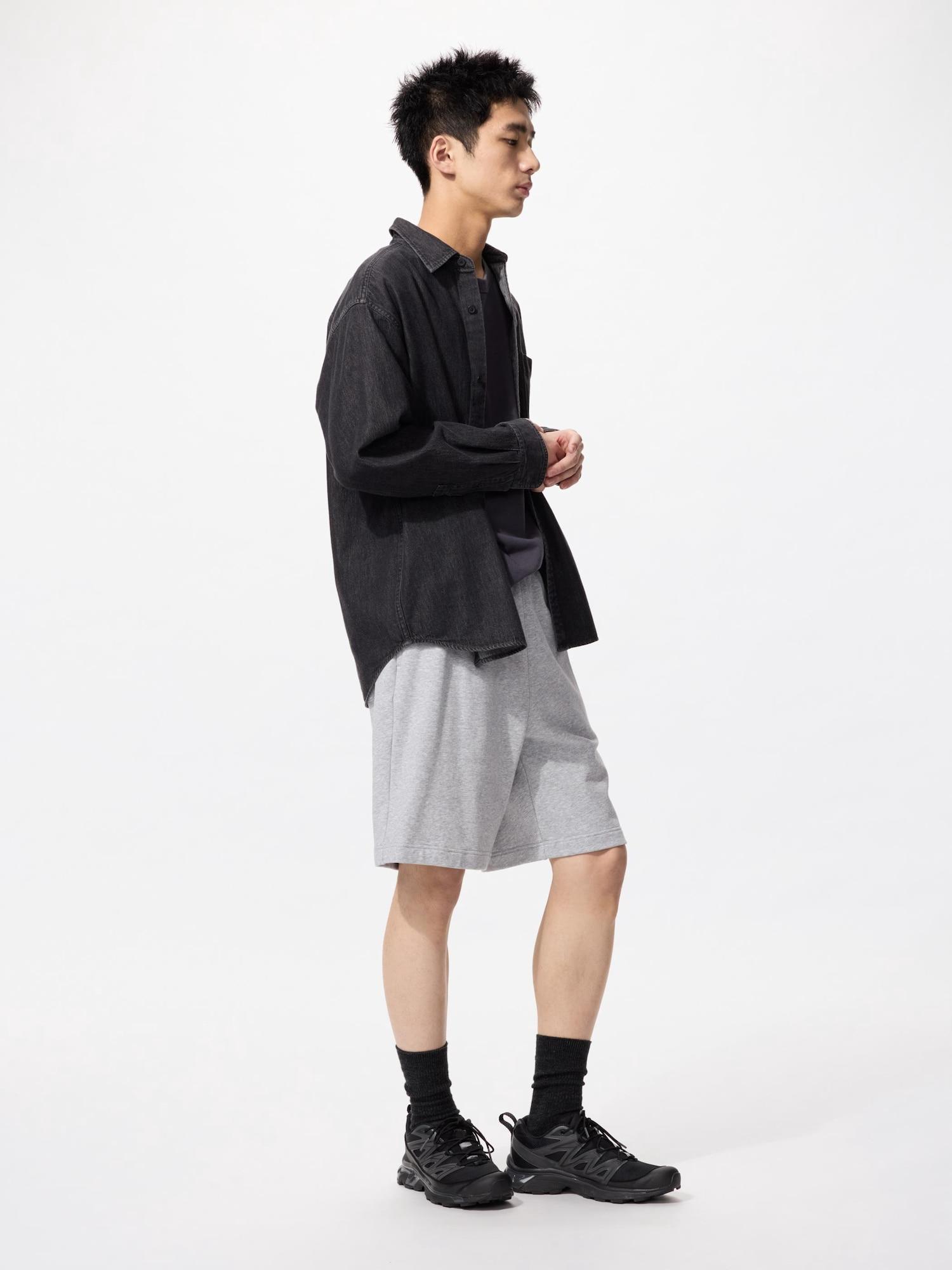 

Uniqlo ультра-эластичные спортивные шорты 05 GRAY/UNISEX L