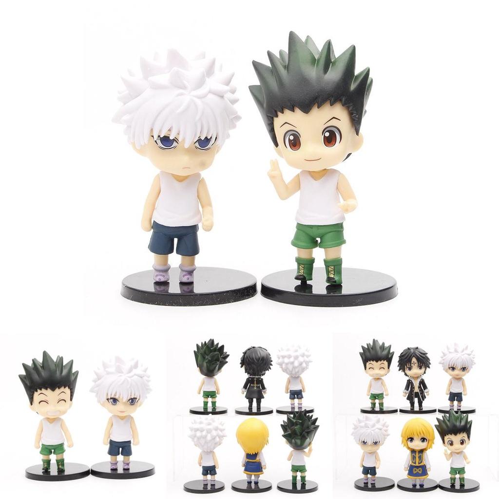 Hunter X Hunter Anime Killua 6 Pcs Detailed Figures For Kids And Collectors