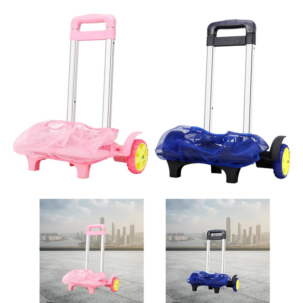 Backpack Trolley Stair Climbing Cart Folding Hand Cart for Home Office Boxes