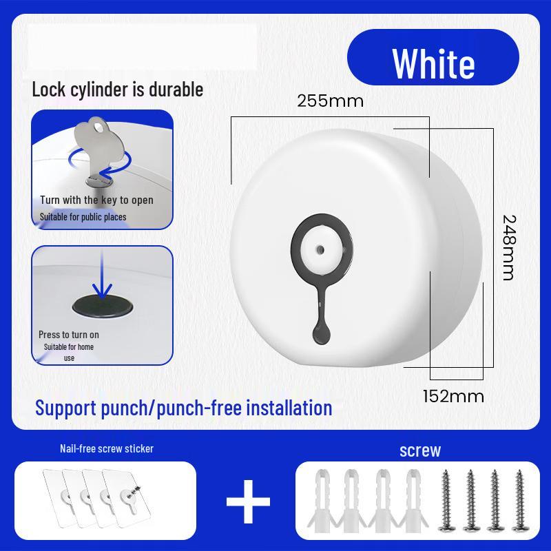 MDNG Double Roll Center-Pull Paper Towel Dispenser