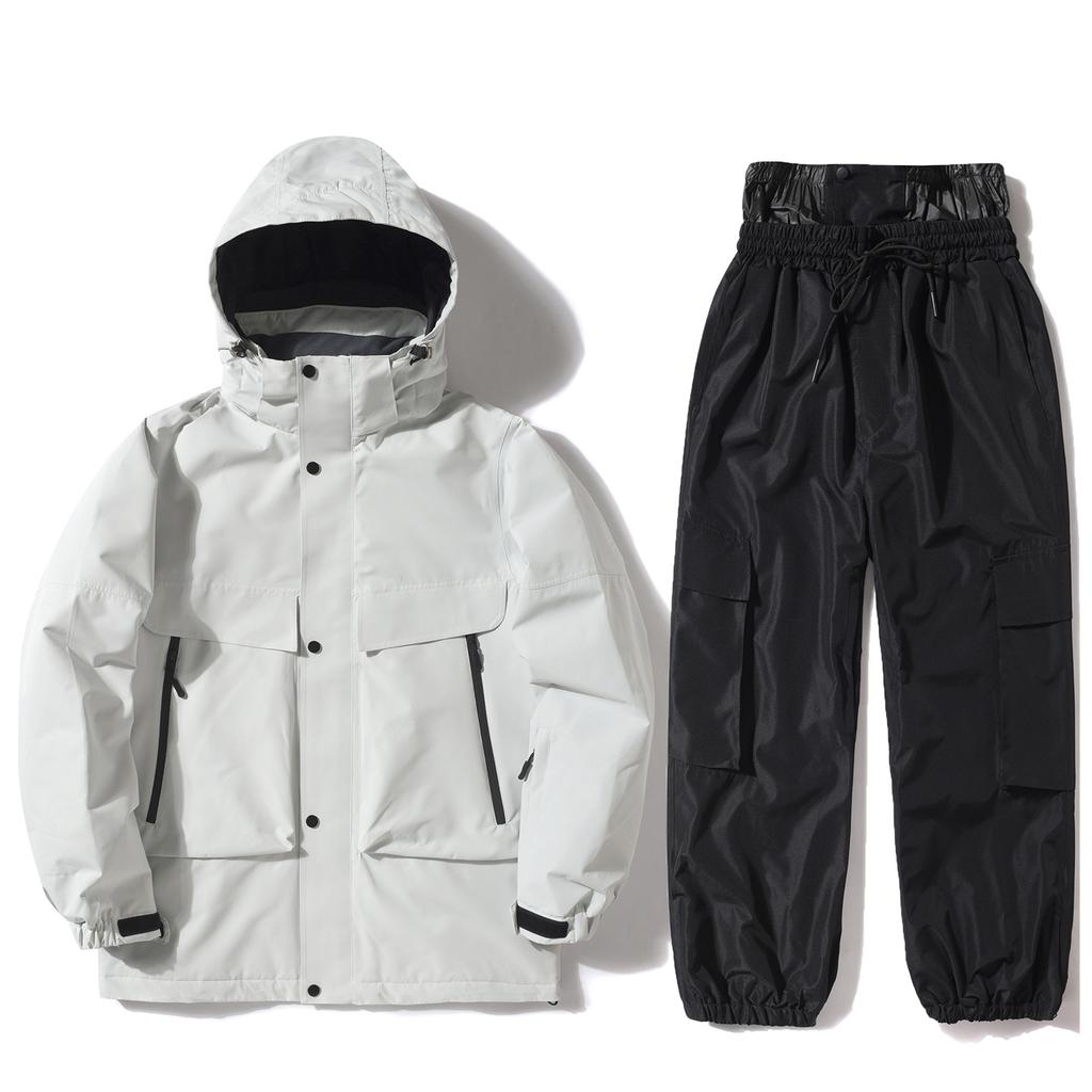 Skibekleidung Herren und Damen Winter Outdoor wasserdicht winddicht verdickt warm verdickt Snowboard Snowboarding Kleidung Skianzug Set